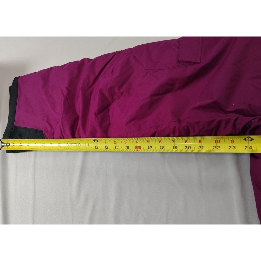 Columbia Kids M Purple "Outgrown" Adjustable Omni-Heat-Tech Snow Ski Pants - Picture 9 of 16